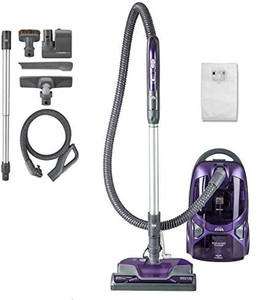 lot 9066 image: Kenmore 81615 600 Series Pet Friendly Lightweight Bagged Canister Vacuum with Pet PowerMate, Pop-N-Go Brush, 2 Motors, HEPA Filter, Aluminum Telescoping Wand, Retractable Cord and 4 Cleaning Tools