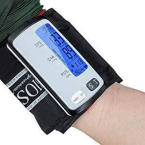 lot 9080 image: Blood Pressure Monitor- Tubeless Automatic Upper Arm Blood Pressure Machine Digital BP Cuff Kit with 8.7-16.5 inch Large Cuff 2 User 180 Set Memory - LCD Backlight Screen- Nylon Storage Bag