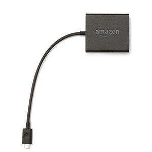 lot 9081 image: Ethernet Adapter For Fire Tv Television Stick With Alexa Voice Remote Usb Cable