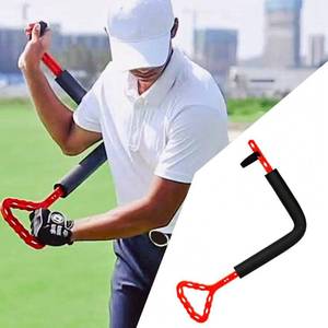 lot 4244 image: PGM Golf Spinner Swing Trainer L-Type Correct Wrong Swing Warm-up Exercise Corrector
