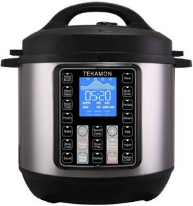 lot 4960 image: TEKAMON 11-in-1 Electric Pressure Cooker 6.5 Quart, Rice Cooker, Slow Cooker, Egg Cooker, Yogurt Maker, Saut, Steamer, Stockpot, Sous Vide Cooker, Warmer and More with Deluxe Accessory Set