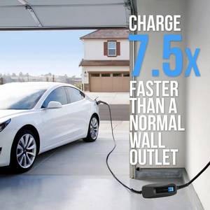 lot 4966 image: Lectron 240V 40 Amp Level 2 EV Charger with 18ft Extension Cord J1772 Cable & NEMA 14-50 Plug Electric Vehicle Charger