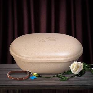 lot 8967 image: Parazoo Pet Casket Eco-Friendly Pet Memorial Box, for Dogs, Cats, and Animals, Perfect for Pet Loss Burial Good Way to Give Respect and Say Goodbye to Your Little Furry