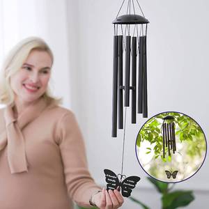 lot 4260 image: Sympathy Wind Chimes, Memorial Wind Chimes, Condolences Wind Chimes for Loss of a Loved one, Memorial GiftSympathy GiftFuneral Gift in Memory of Loved One