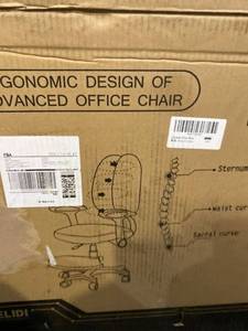 lot 22480 image: Kids Chair for Girls Pulley can be Locked Ergonomic Adjustable Waist Learning Childr...