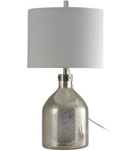 lot 22537 image: GLASS TABLE LAMP, ITEM # L313794DS