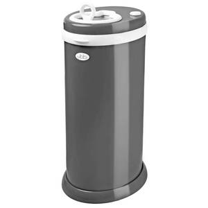 lot 22638 image: Ubbi Diaper Pail, Slate