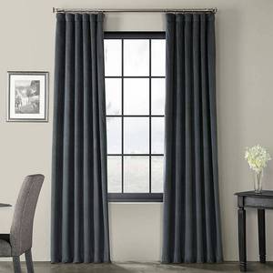 lot 22734 image: Exclusive Fabrics & Furnishings Signature Blackout Velvet 50 x 108 Curtain Panel