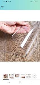 lot 22765 image: Upgraded Version 1.5mm Thick Clear Table Cover - 48 x 27.6 Inch, No Plastic Smell Clear Table Protector, Heavy Duty Table Top Cover Table Mat, Desk Cover Protector Clear
