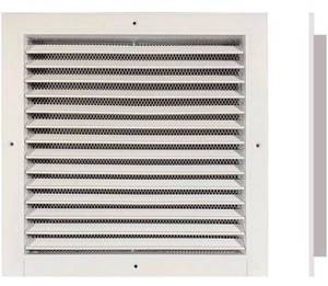 lot 22841 image: BYSON 16 X 16 Aluminum Return Grille - Easy Air Flow - Linear Bar Grilles Outer Dimensions 17.7w X 17.7h