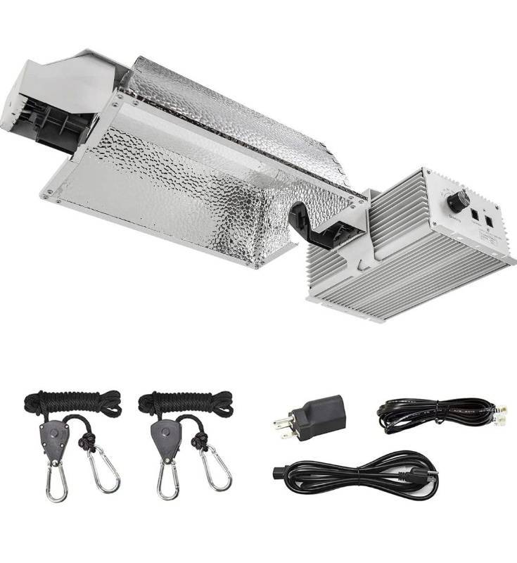 HPS 1000W Grow Lights System Kits, with 120-240V Digital Dimmable
