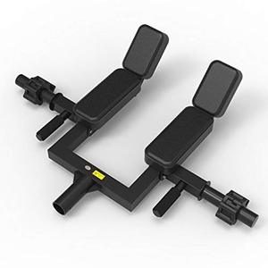 lot 4518 image: YCDJCS T Bar Row Shoulder Press Landmine Handle Black for 50mm (2 Inches) Barbell Back Attachment for Home Gym Strength Training Equipment (Color  B)