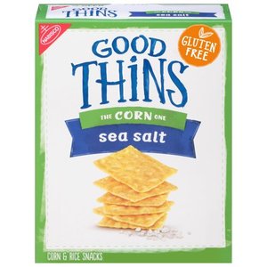 lot 4537 image: Good Thins Simply Salt Corn & Rice Snacks Gluten Free Crackers, 3.5 Oz