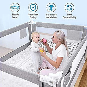 lot 5291 image: SURPCOS Bed Rails for Toddlers