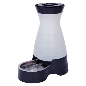 lot 5316 image: PetSafe Healthy Pet Water Station, Dog and Cat Water System with Stainless Steel Bowl