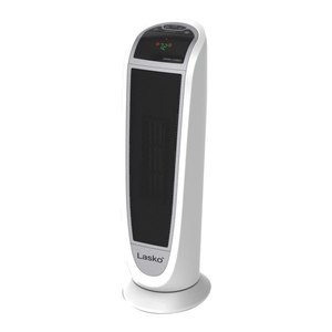 lot 5322 image: Lasko - Ceramic Tower Heater - SilverBlack