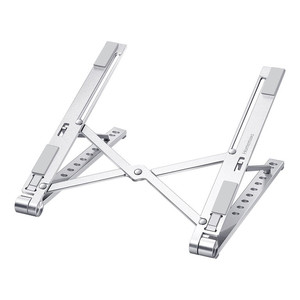lot 5328 image: Homemaxs Laptop Stand Ergonomic Foldable Laptop Support Height Angle Adjustable Notebook Computer Holder Compatible with Laptops up to 15.6