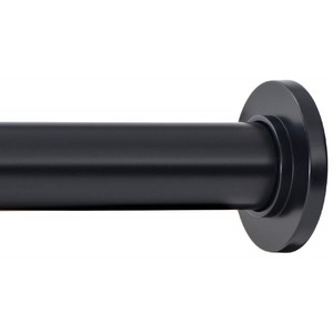 lot 5378 image: Tension Curtain Rod - Spring Tension Rod For Windows Or Shower, 54 To 90 Inch