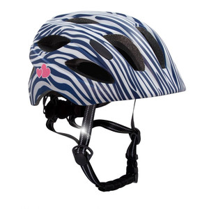 lot 5404 image: STRIPES BICYCLE HELMET