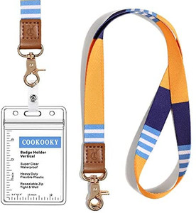 lot 5417 image: Lanyard with id Holder Cute lanyards for Women Men Neck Lanyard for Keys id Badge Holder (colors vary from stock photo