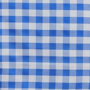 lot 6832 image: Buffalo Plaid Tablecloth  60x84 Rectangular  WhiteBlue  Checkered Polyester Linen Tablecloth