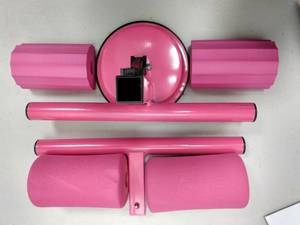 lot 6868 image: Sit-Up Aid Assistant Device, Double Pole Sit-Up, Self-Suction Sit Up Aid Assistant, Portable Sit-Up Bar Aid-Accessories, Machine Sit-Ups Assistant Device