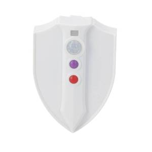 lot 6873 image: Lightning Bowl White Motion Activated Color Changing Toilet UV Light (3xAAA Battery Not Included
