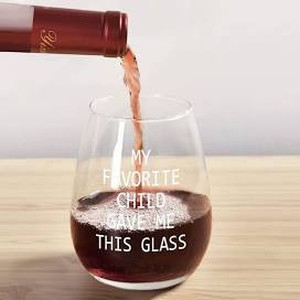 lot 6885 image: My Favorite Child Gave Me This Glass