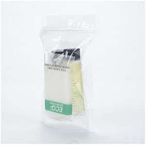 lot 7148 image: ECO amenities 3-Piece All-in-Kit Mini Shampoo Hotel Sized Conditioner and Travel Sized Hotel Soap Bars  (5sets)