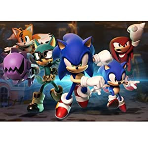 lot 7155 image: Sonic Forces 500pcs wooden Jigsaw Puzzle