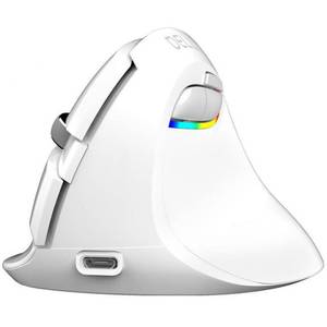lot 7163 image: Delux M618 Mini Bluetooth 4.0  2.4G Wireless Dual Mode Vertical Mouse