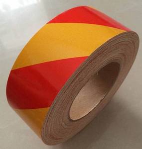 lot 7164 image: Red and Yellow Waterproof Reflective Tape