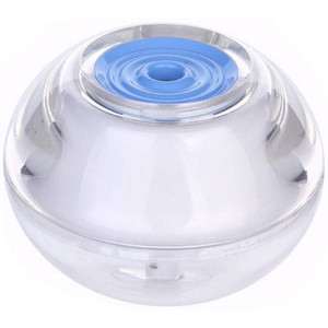 lot 7173 image: Night Light LED Bulb Cool Mist Moisturizing Humidifier, Portable Crystal Vaporizer to Filter Dry Air Small Nightlight Lamp Blue
