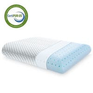 lot 7274 image: Gel Memory Foam Bed Pillow