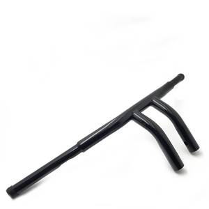 lot 7279 image: HTTMT HB01-1-14 Inches Flat Black 6 Inches Buffalo T-Bar Handlebars
