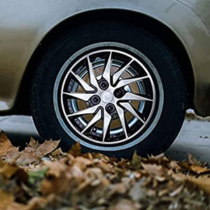 lot 7284 image: IMIKEYA Hubcap 14 Inch Car Wheel Cover