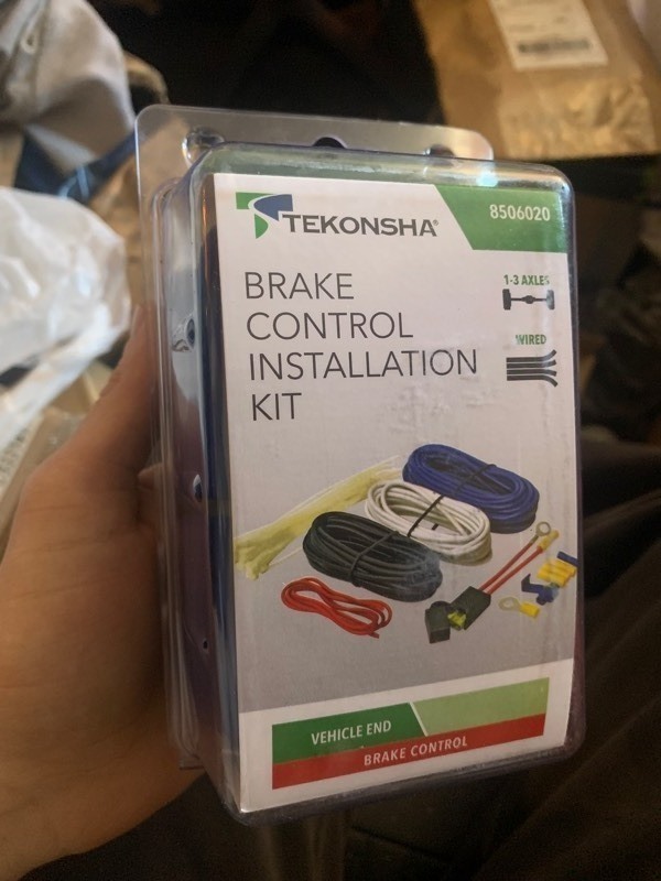 lot 109 image: New Tekonsha Brake Control Installation Kit