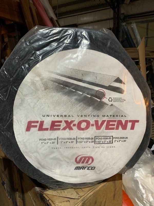 lot 154 image: New Universal Venting Material Flex-O-Vent 1-12x3x20