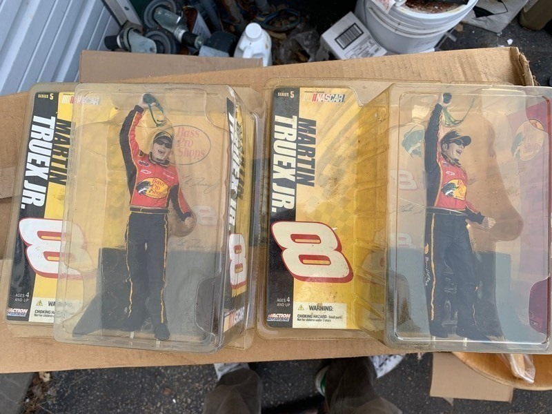 lot 155 image: 2 Series 5 NASCAR Martin Truex Jr. Bass Pro Shop Collectables