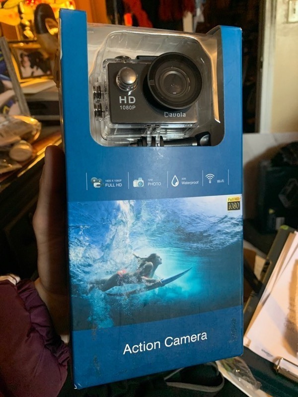 lot 3 image: Full HD Waterproof Action Camera LAST ONE