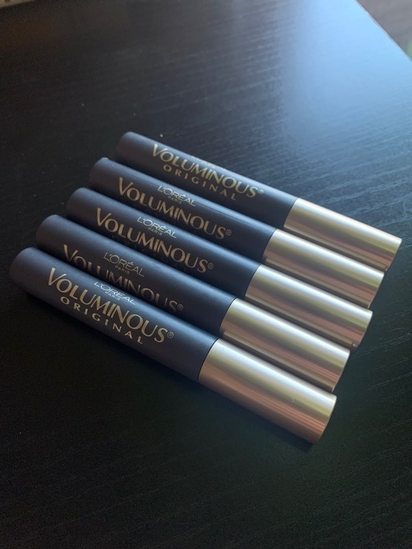 lot 70 image: 5 Brand New LOreal Paris Voluminous Mascara