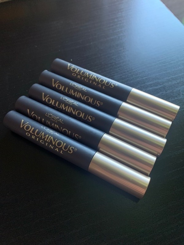 lot 71 image: 5 Brand New LOreal Paris Voluminous Mascara