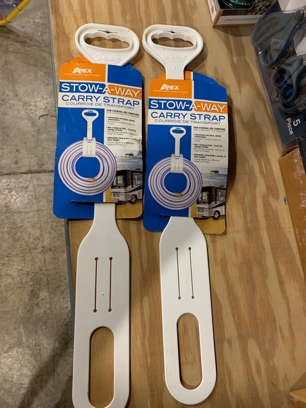 lot 134 image: 2 New Apex Stow-A-Way Carry Straps