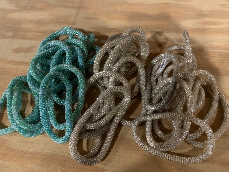 lot 49 image: Lot of Shiny Pretty Bracelets