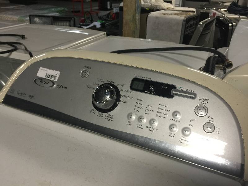lot 232 image: 4.0 cu. ft. Cabrio� Top Load Washer with 6th Sense� Technology