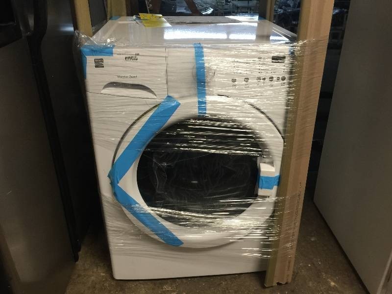 Kenmore 41122 3 9 Cu Ft Front Load Washer White Appliances Plus Auction Equip Bid