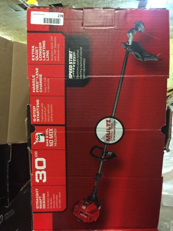 Craftsman 30cc 4Cycle GasPowered Straight Shaft WeedWacker SUMMER