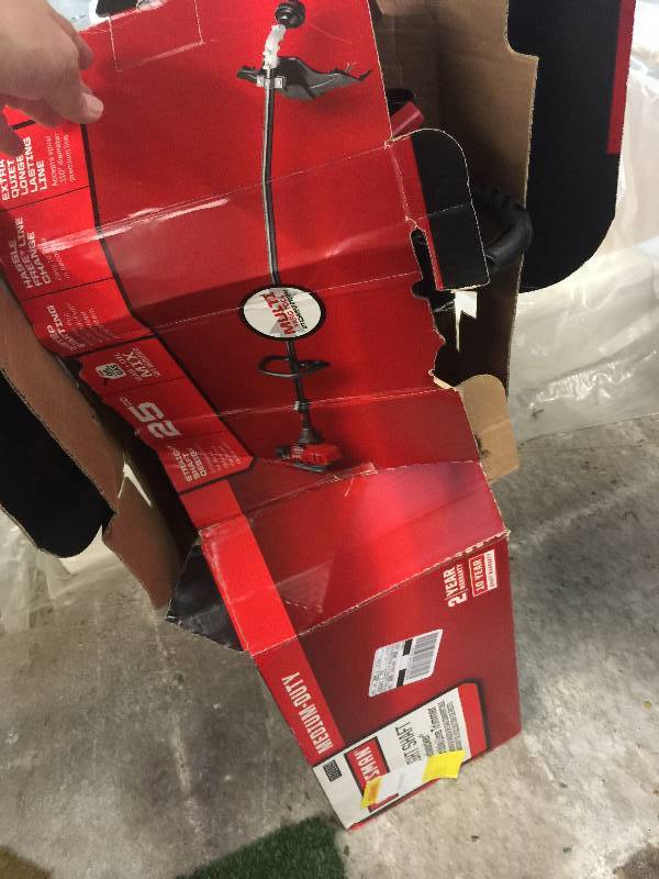 lot 279 image: Craftsman 25cc 2-Cycle Straight Shaft WeedWacker Gas Trimmer