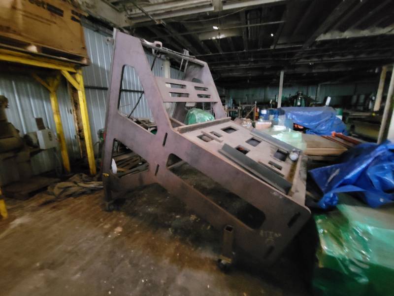 lot 31792 image: Steel Frame Jig with 2 Motors