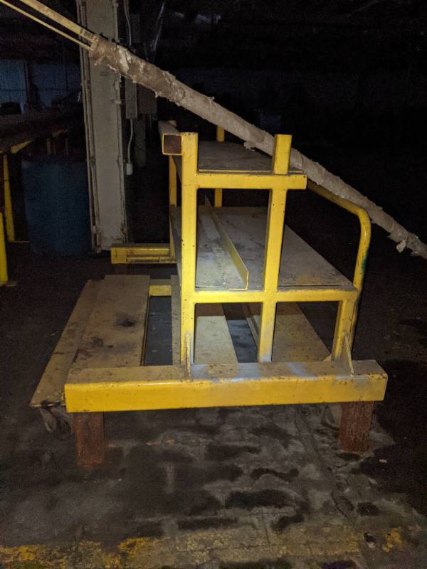 lot 31980 image: Heavy Duty Steel RackShelf and Cart